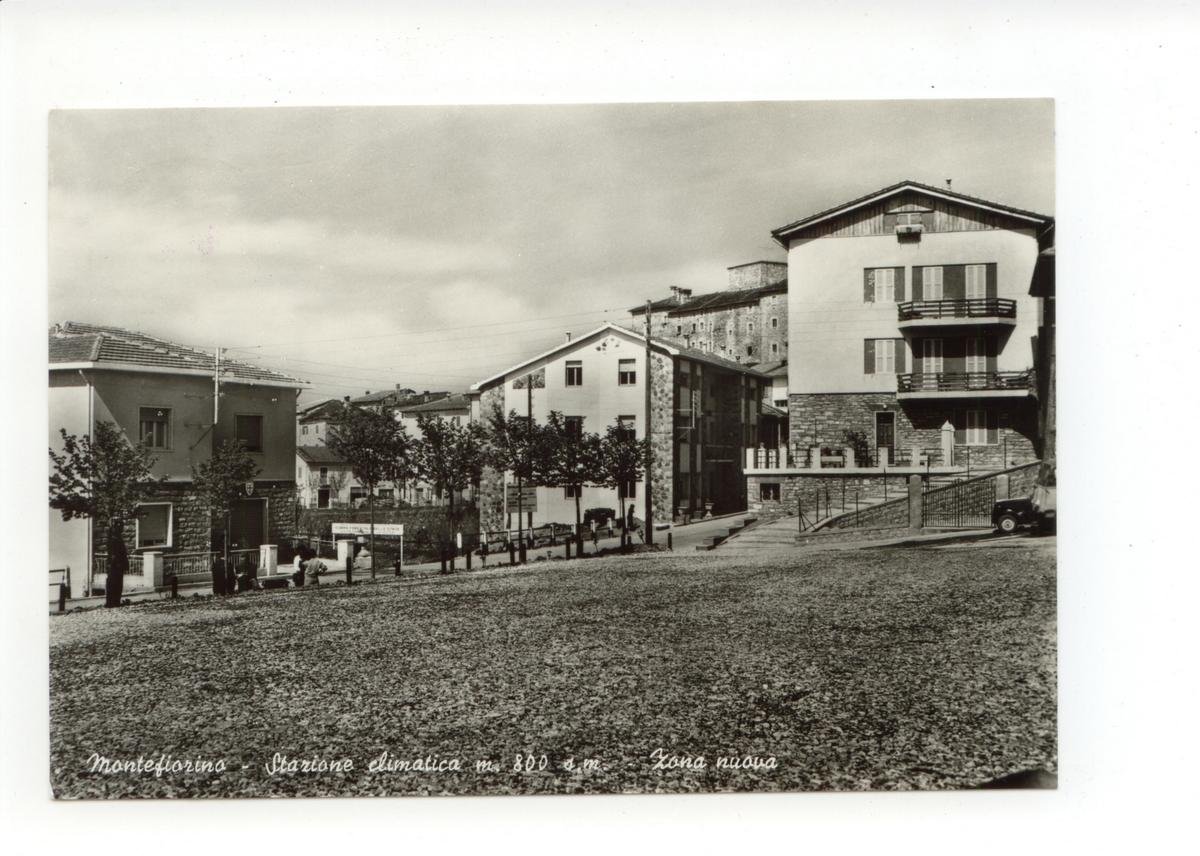 Cartolina Montefiorino Stazione Climatica Zona Nuova viaggiata 1961 Modena