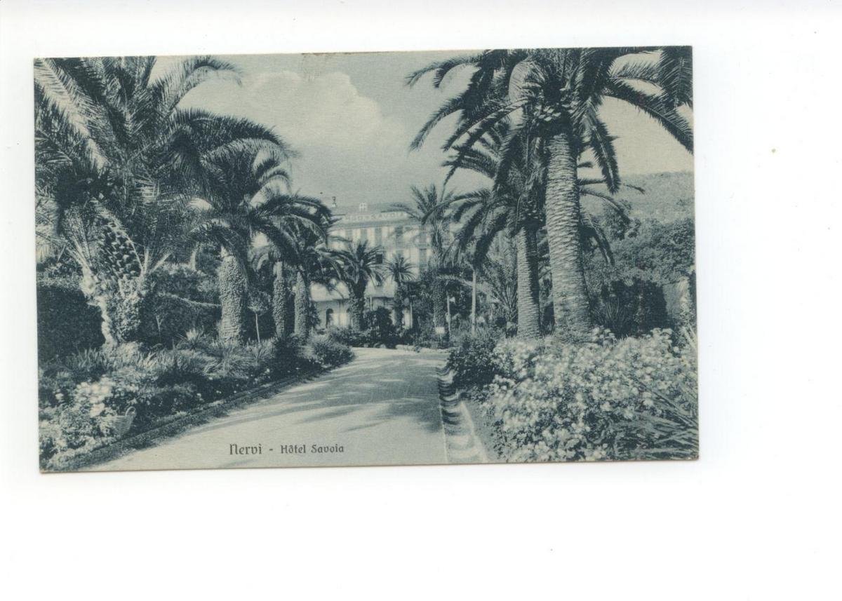 Cartolina Nervi Hotel Savoia viaggiata