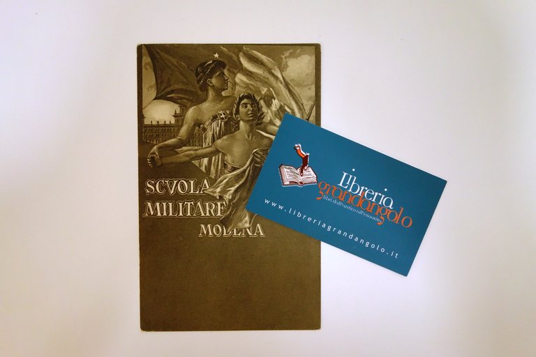Cartolina Originale Ricordo Scuola Militare di Modena Illustrata Viaggiata 1911 | Immagine Gallery 1