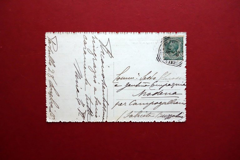 Cartolina Pavullo Via Giardini e Albergo della Posta Animata Viaggiata … | Immagine Gallery 2