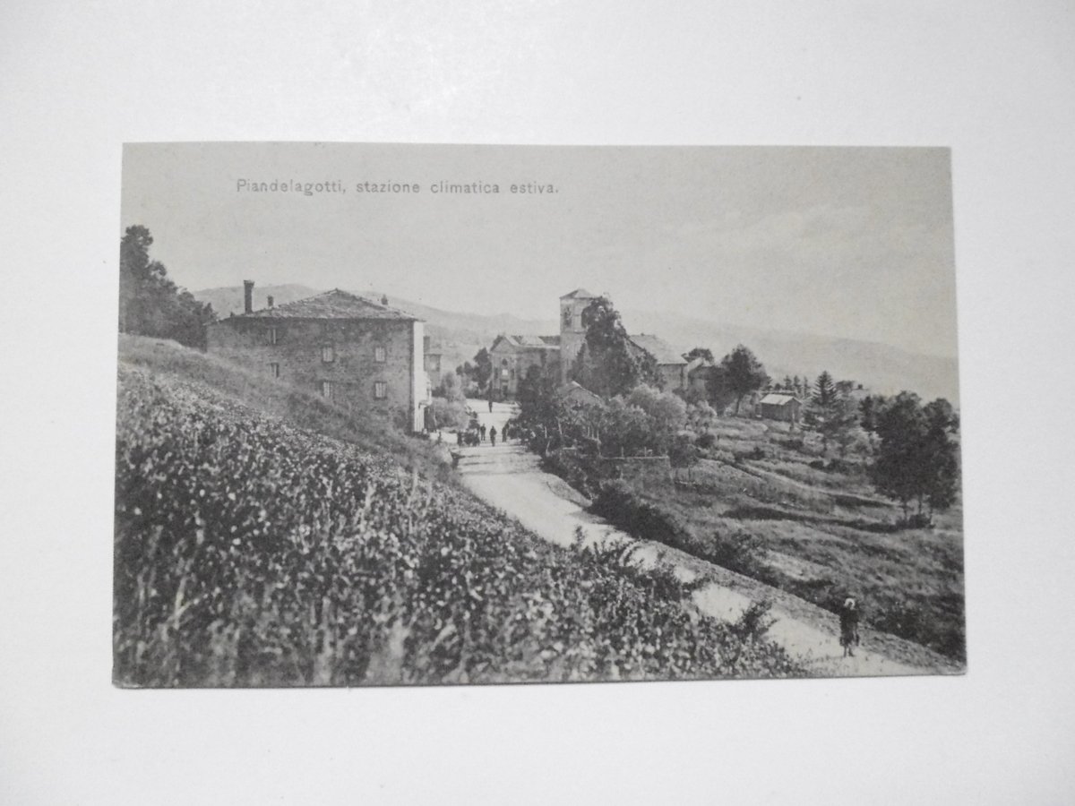 Cartolina Piandelagotti Stazione Climatica Estiva viaggiata Modena