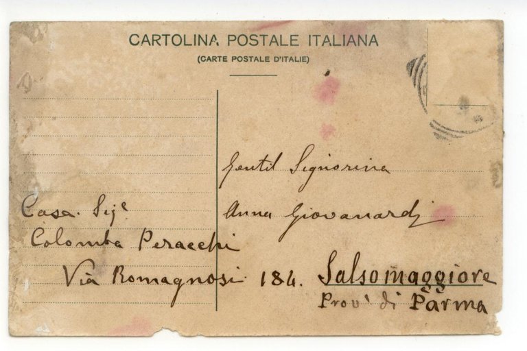 Cartolina Ponte Rabbioso Sullo Stradale Bagnolo-Manerbio 1905 viaggiata Brescia | Immagine Gallery 2