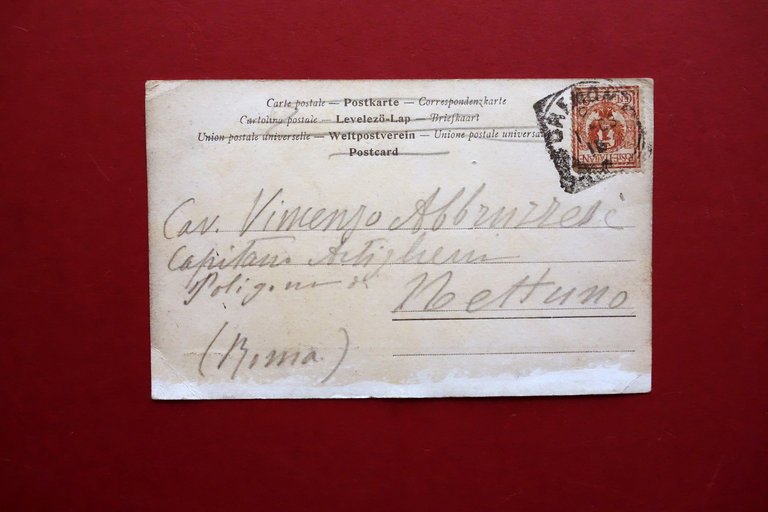 Cartolina Postale Nudo Femminile Erotica Viaggiata 1903 | Immagine Gallery 2