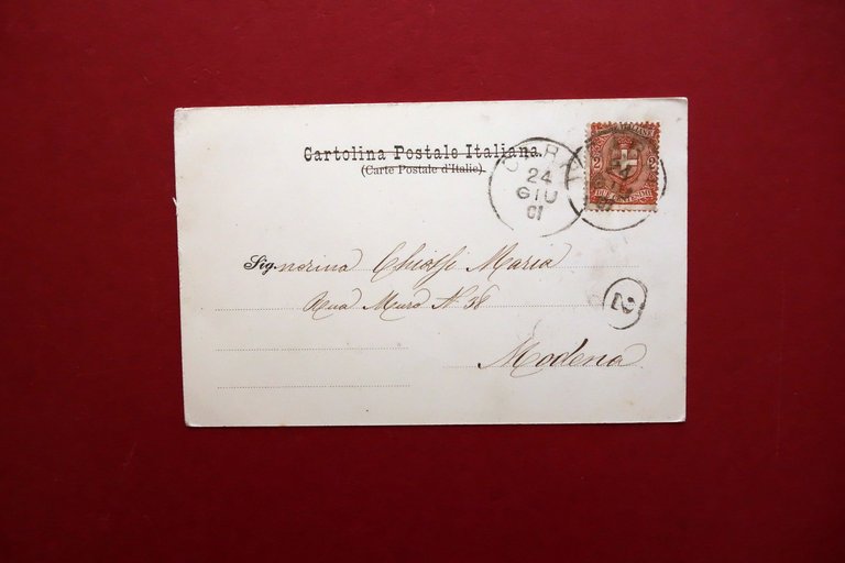 Cartolina Ricordo di Carpi Piazza Vittorio Emanuele ora Martiri Viaggiata …