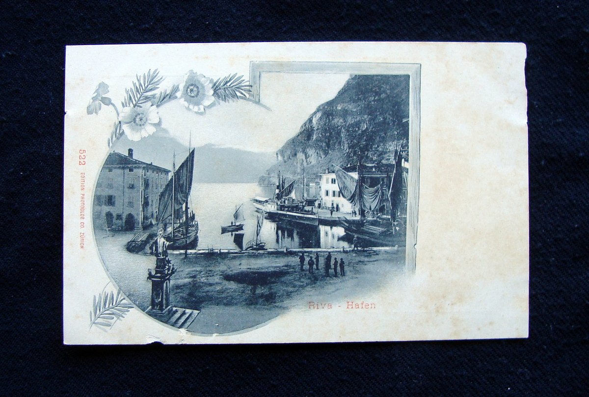 Cartolina Riva Hafen non viaggiata
