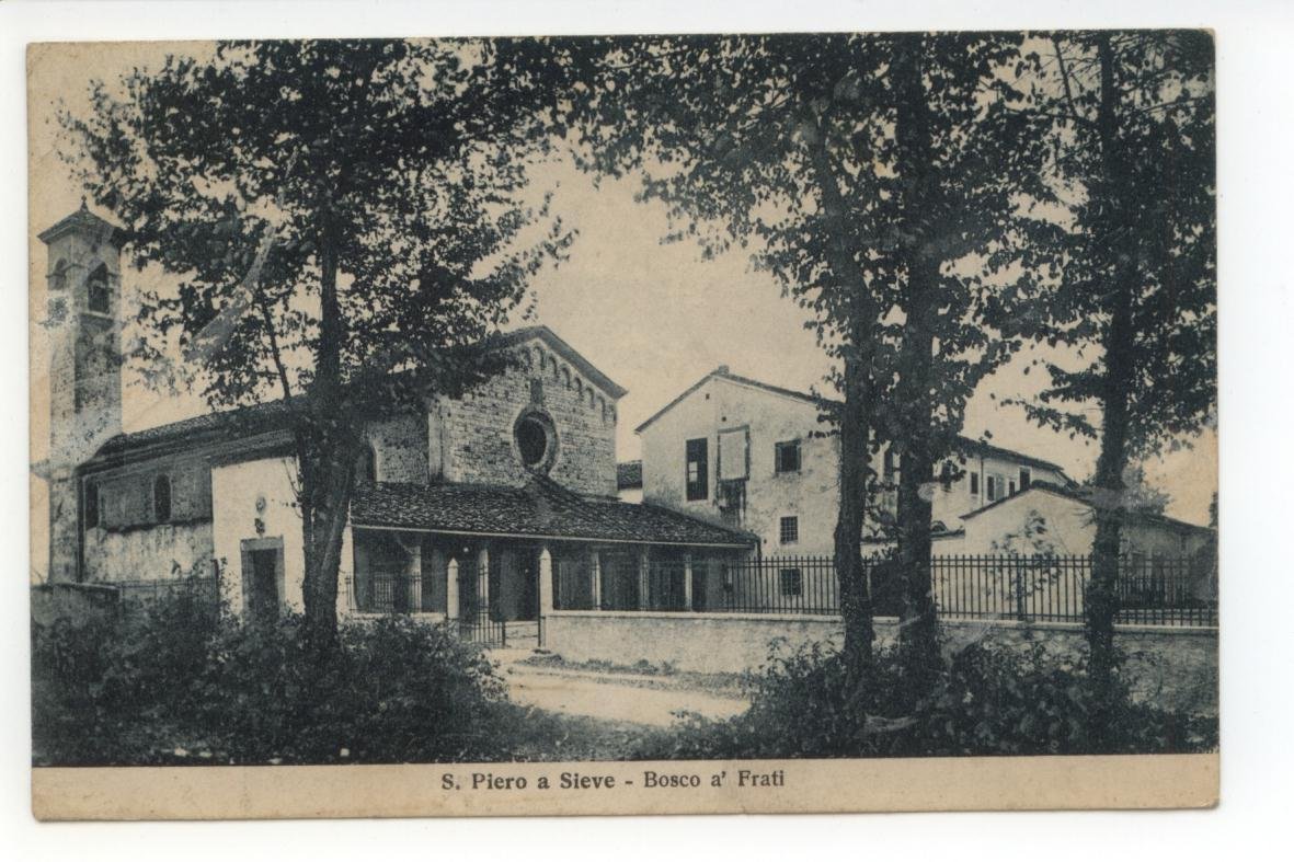 Cartolina S. Piero a Sieve Bosco a' Frati 1934 viaggiata …