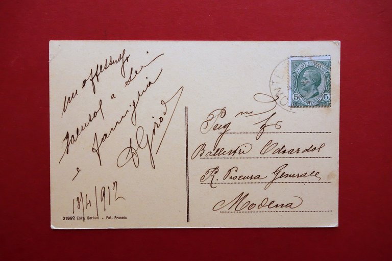 Cartolina Saluti da Montefiorino Rocca Ingresso al Paese Viaggiata 1912 … | Immagine Gallery 2