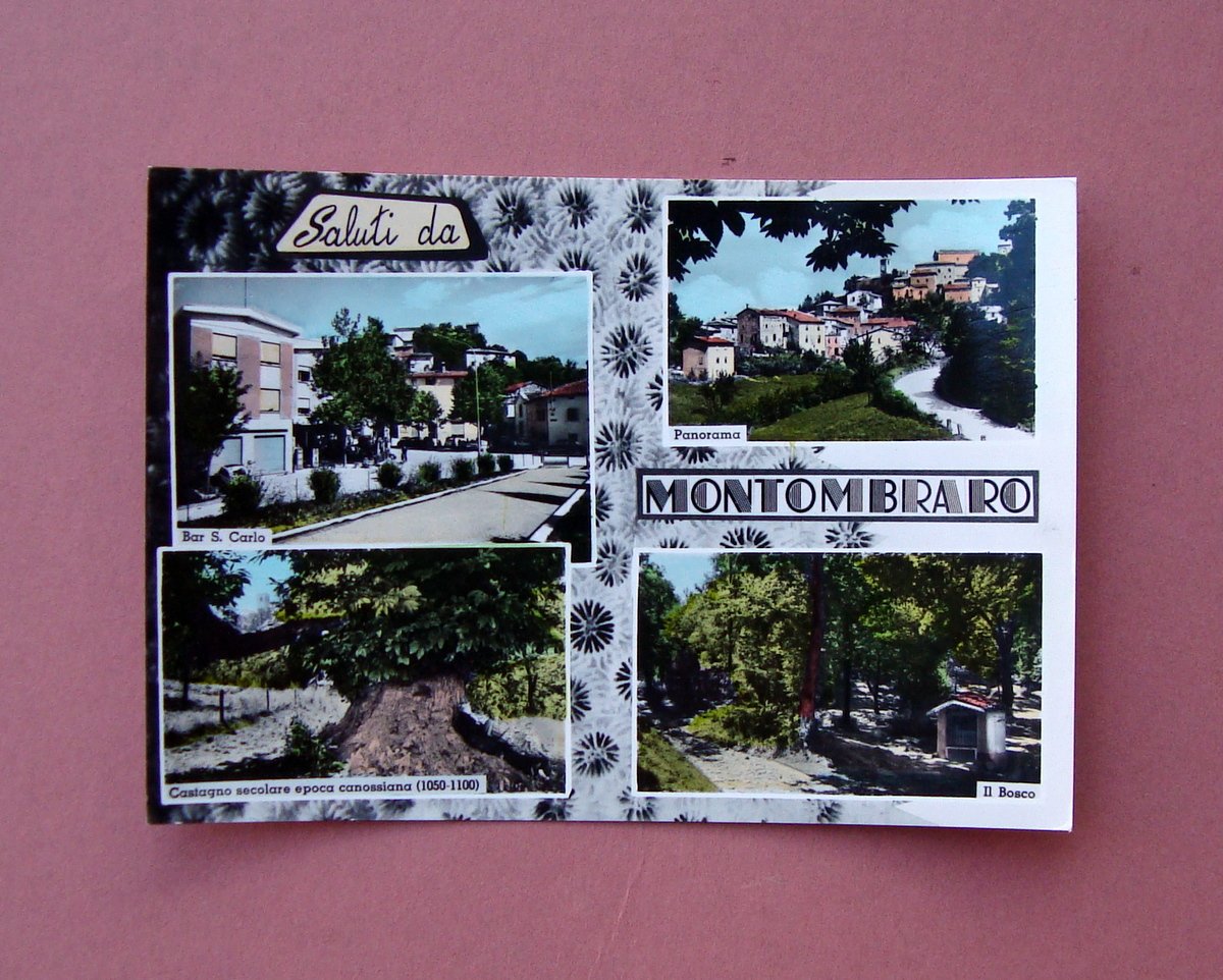 Cartolina Saluti da Monteombraro 1965 viaggiata | Immagine principale
