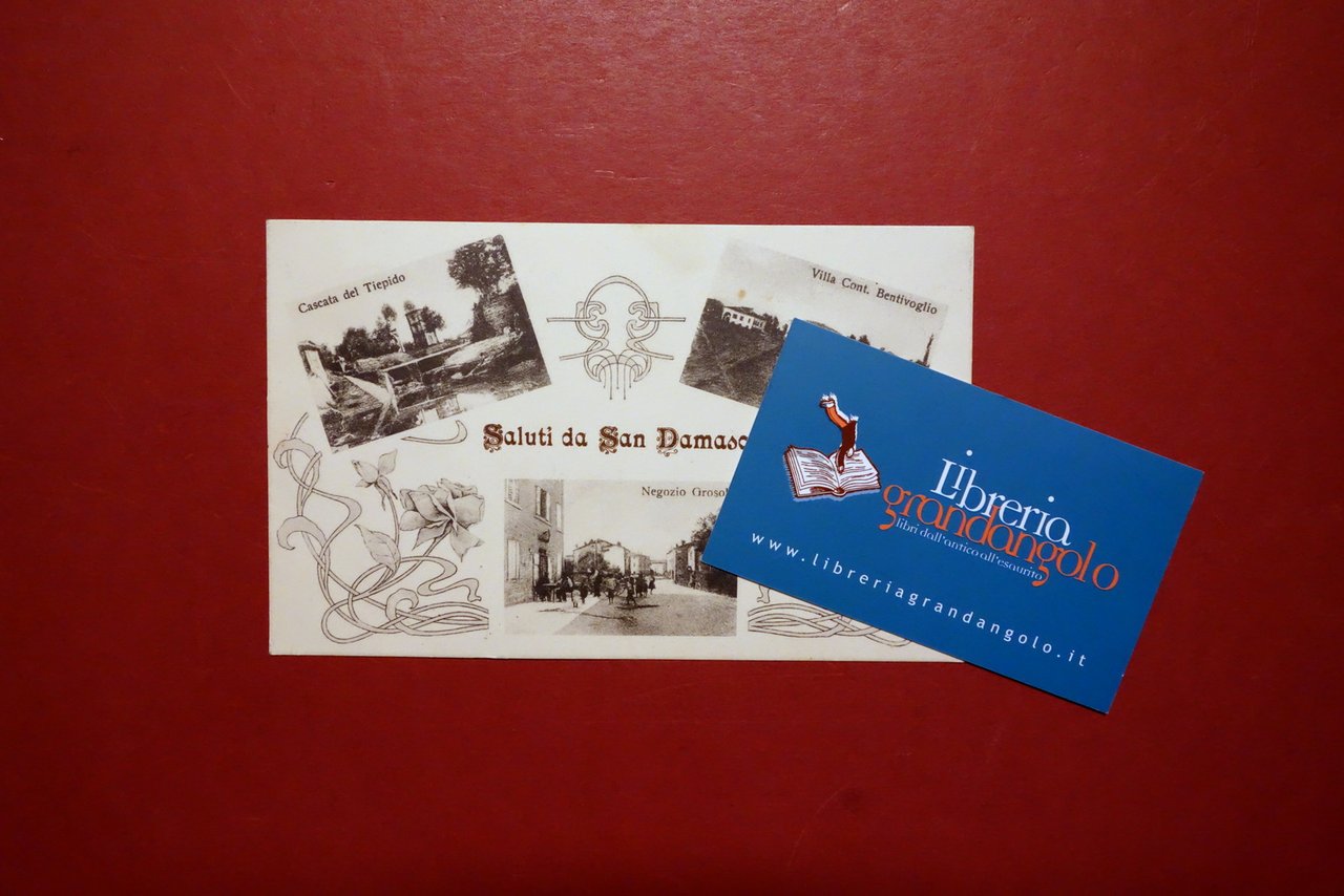 Cartolina Saluti da San Damaso Modena Villa Bentivoglio Negozio Grosoli …