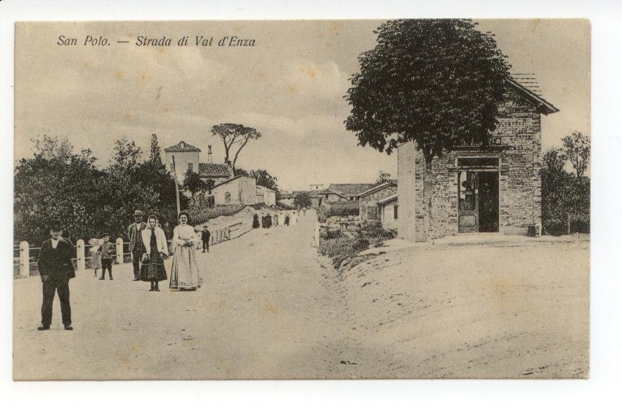 Cartolina San Polo Strada di Val d'Enza non viaggiata