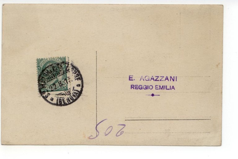 Cartolina Santa Margherita Panorama a Levante 1913 viaggiata Genova