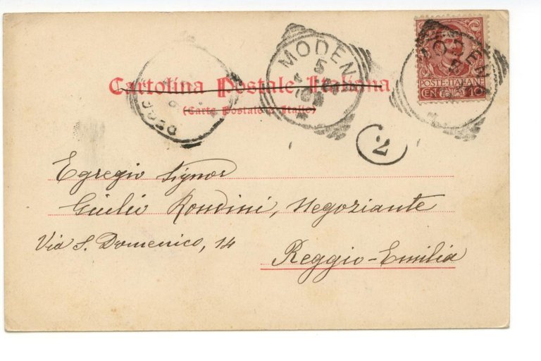 Cartolina Sassuolo Panorama della Villa Giacobazzi viaggiata