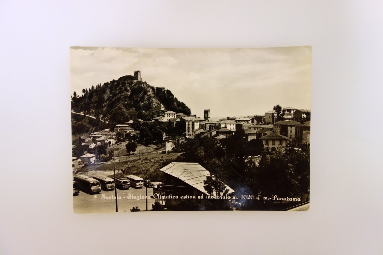 Cartolina Sestola Modena Panorama Viaggiata 1955