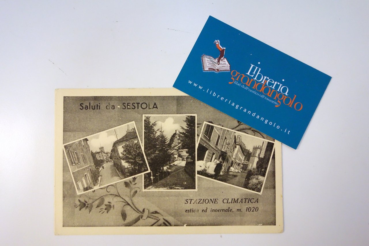 Cartolina Sestola tre vedutine non viaggiata primo '900 Modena