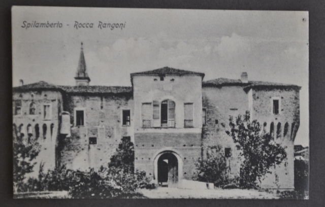 Cartolina Spilamberto Modena Rocca Rangoni Castello 1908 | Immagine principale