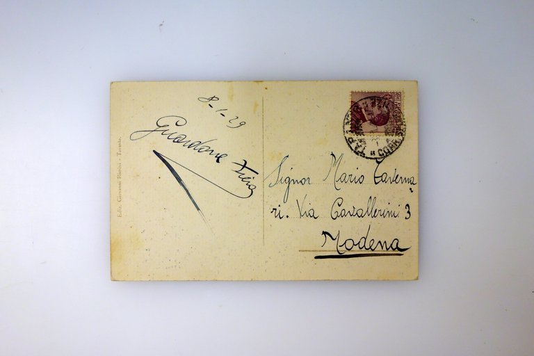 Cartolina Taranto Ponte Girevole Tram Linea 1 Arsenale Ferrovia Viaggiata … | Immagine Gallery 2