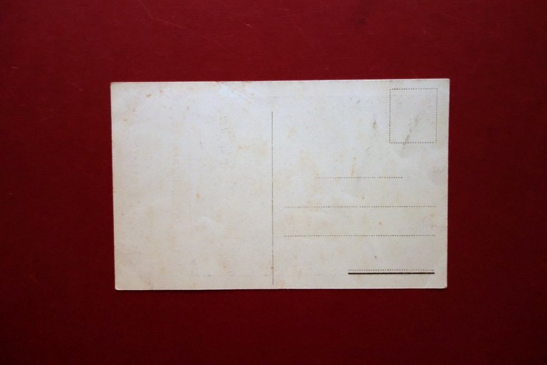 Cartolina Teatro Comunale di Carpi Primavera 1926 Commemorazione Puccini Boheme