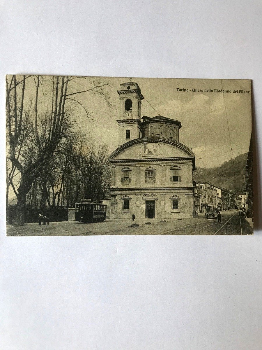 Cartolina Torino Chiesa Della Madonna del Pilone