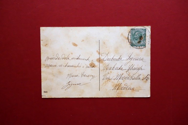 Cartolina un Pensiero da Villa Nova di L‡ Villa Forghieri … | Immagine Gallery 2