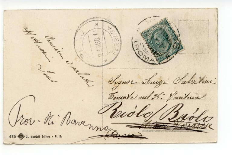 Cartolina Viterbo Piazza Vittorio Emanuele e Corso V. E. viaggiata …