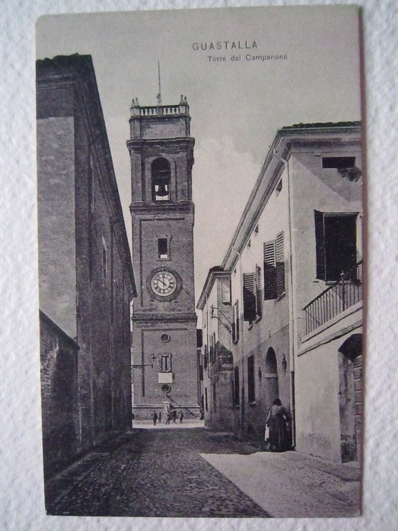 Cartoline Emilia Romagna Guastalla Reggio Emilia Torre del Campanile primo '900