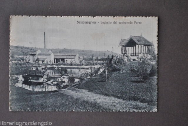 Cartoline Emilia Salsomaggiore Parco Lago Presa di Gorizia Militaria Guerra …