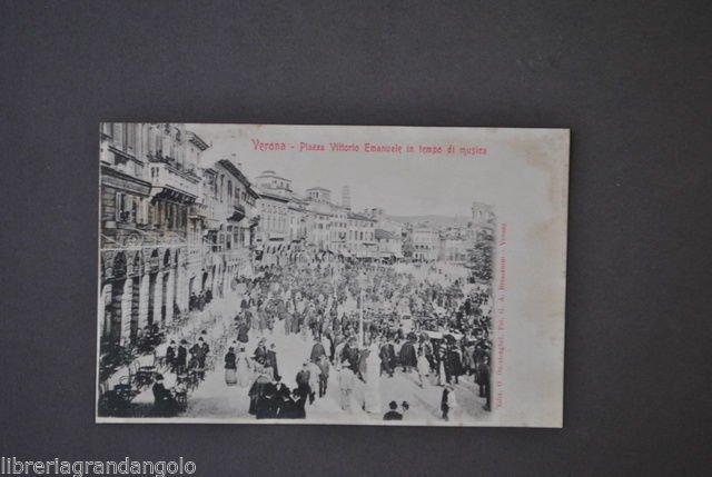 Cartoline Veneto Verona Piazza Vittorio Emanuele Bra Arena Musica Lirica …