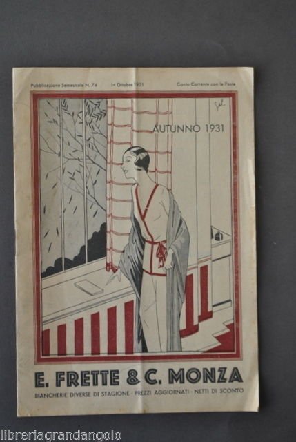 Cataloghi Biancheria Tessuti Maglieria Intimo Casa Frette & C. Monza …