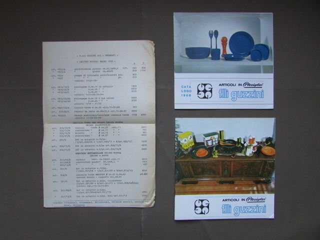 Cataloghi Guzzini 1967 1968 Plexiglas Ciclostilato Novit‡ Macef Casa Design