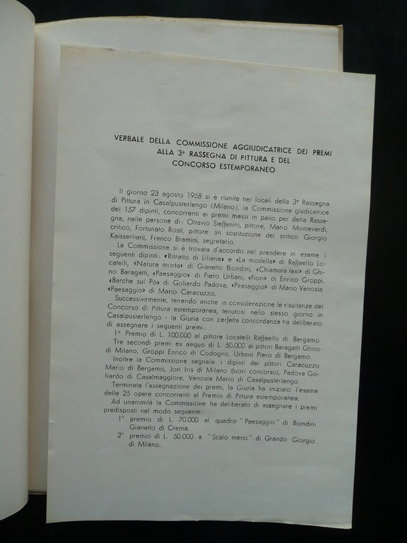 Catalogo 3∞ Rassegna di Pittura Casalpusterlengo Scuola Arti e Mestieri …