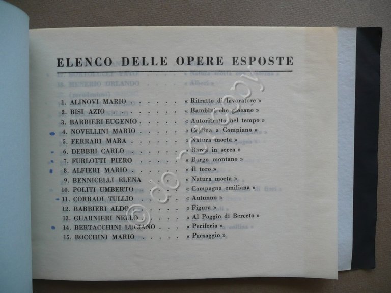 Catalogo 7∞ Mostra di Pittura Premio Citt‡ di Fidenza 1959 …