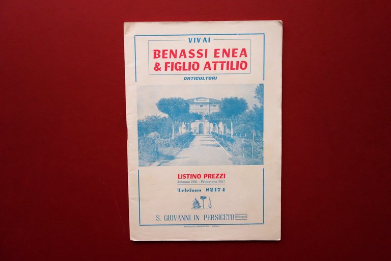 Catalogo Benassi Orticoltori San Giovanni Persiceto 1957 Vivai Piante Bulbi | Immagine Gallery 3