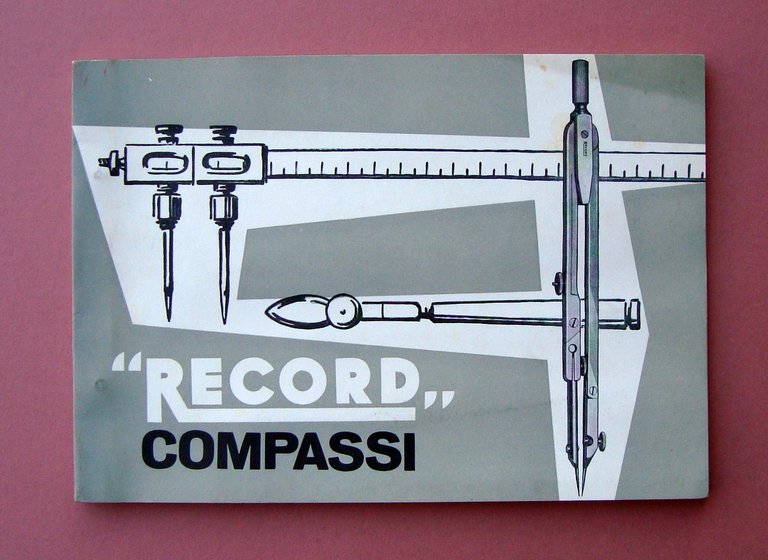 Catalogo Commerciale Record Compassi Milano anni '50 ca disegno | Immagine Gallery 1