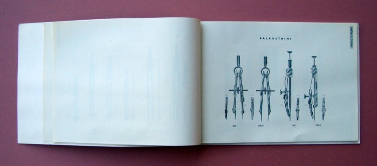 Catalogo Commerciale Record Compassi Milano anni '50 ca disegno | Immagine Gallery 2