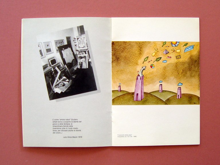 Catalogo Ghelli racconti nella stanza del Pittore Maggio 1986 Studio … | Immagine Gallery 2
