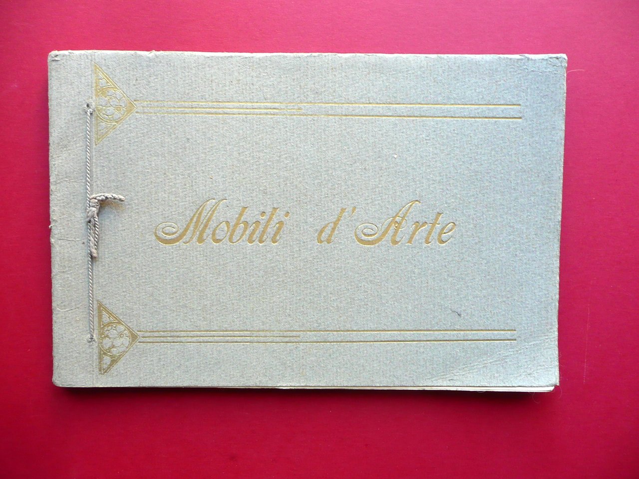 Catalogo Illustrato Mobili d'Arte Anonimo Primo Novecento 60 Tavole