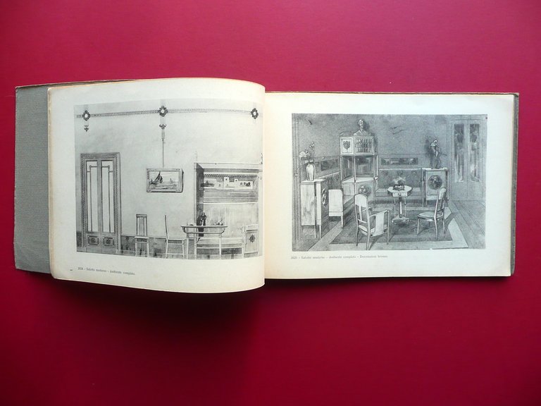 Catalogo Illustrato Mobili d'Arte Anonimo Primo Novecento 60 Tavole