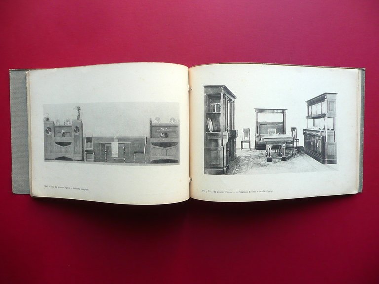Catalogo Illustrato Mobili d'Arte Anonimo Primo Novecento 60 Tavole