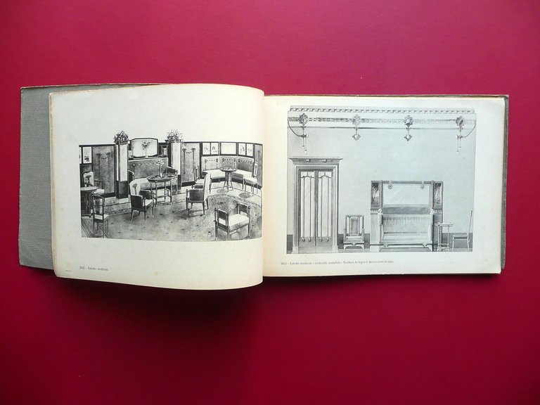 Catalogo Illustrato Mobili d'Arte Anonimo Primo Novecento 60 Tavole