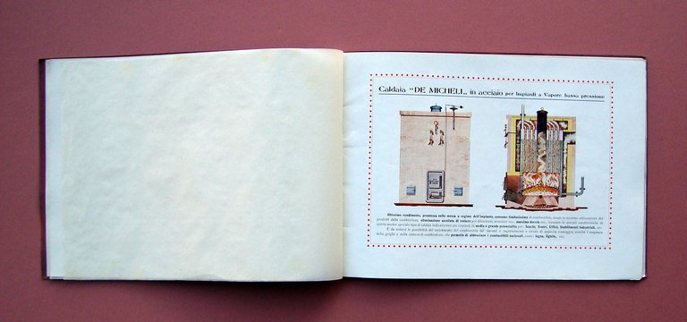 Catalogo industriale de Micheli G. Firenze 1925 Riscaldamenti Sanitari