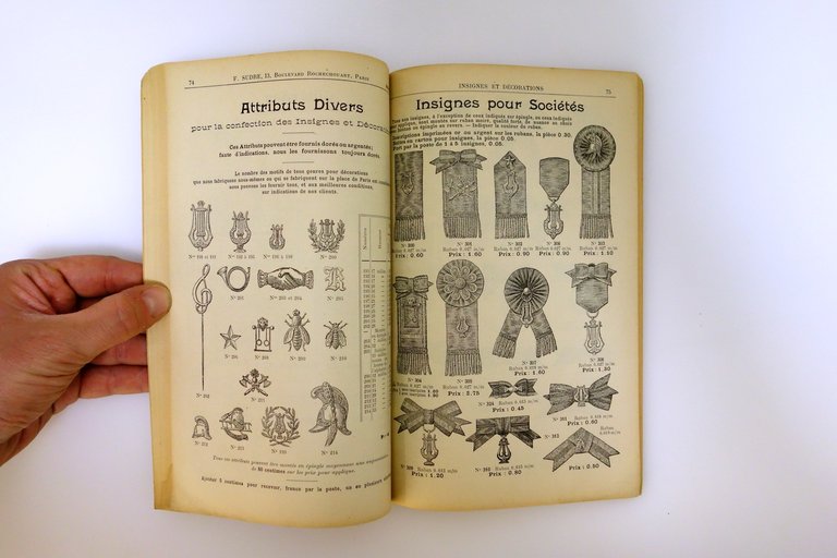 Catalogo Manufacture Instruments de Musique F. Sudre Sudrophones Paris 1905 …
