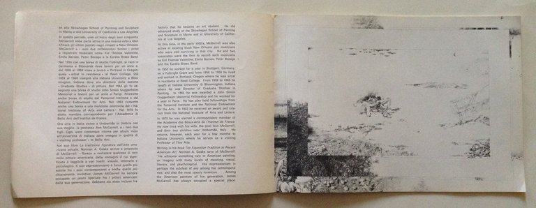 Catalogo Mostra J. McGarrell 105 Opere in Bianco e Nero …