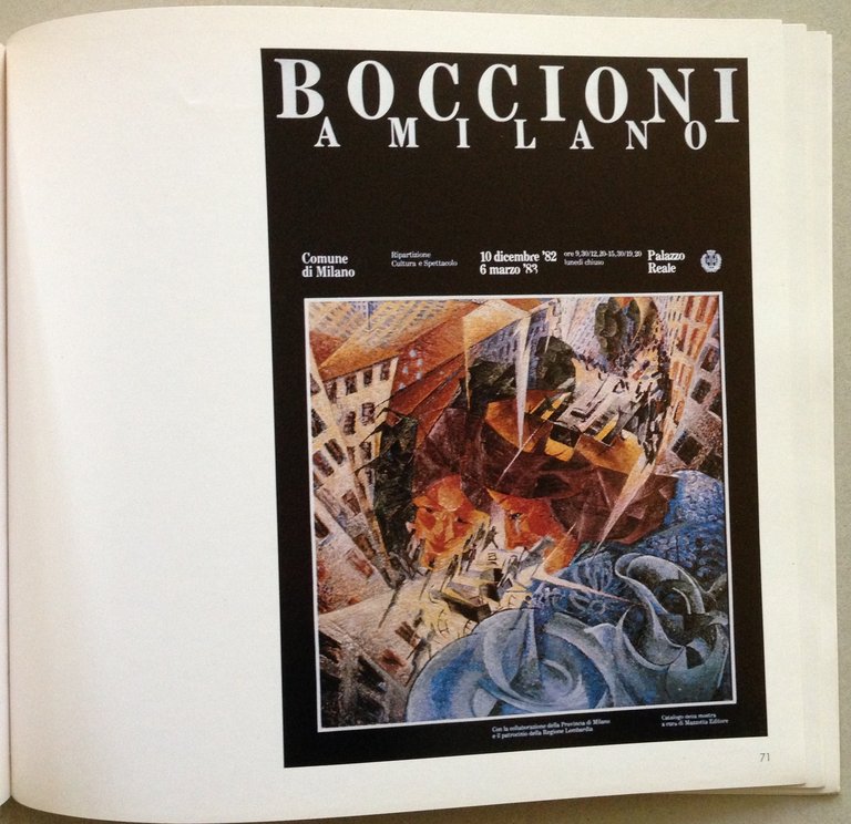 Catalogo Mostra L'Immagine Pubblicitaria Dell'Arte Arte Fiera Bologna 1985