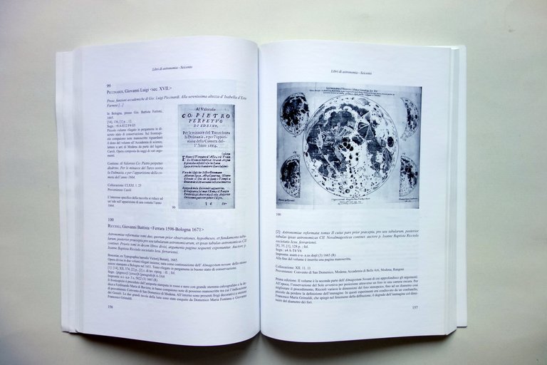 Catalogo Opere di Astronomia Accademia Scienze Lettere Arti di Modena …
