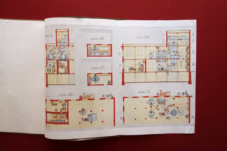 Catalogo Pignone Firenze Macchine per Oleifici Raffinerie Olio 1930 Grafica