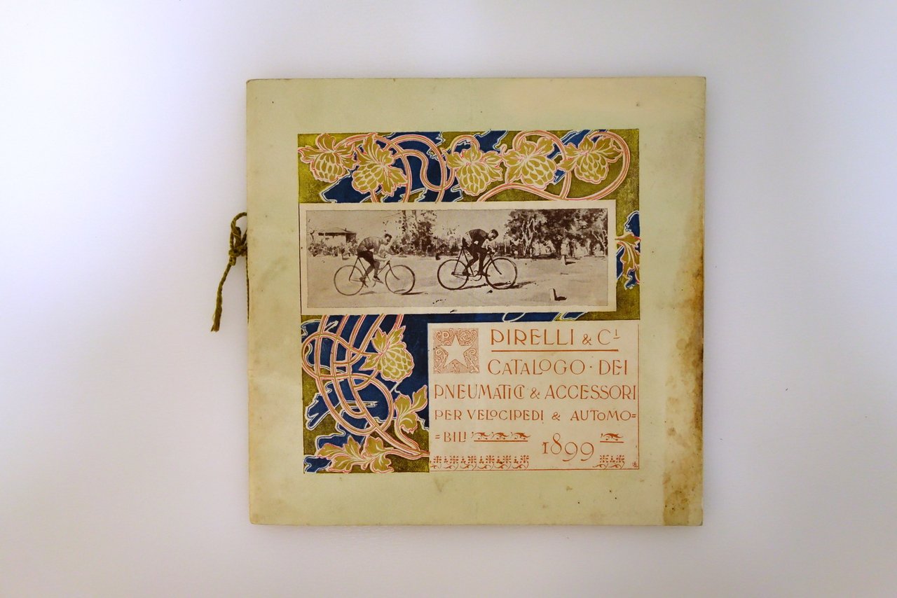 Catalogo Pirelli Pneumatici Accessori per Velocipedi e Automobili 1899 Raro