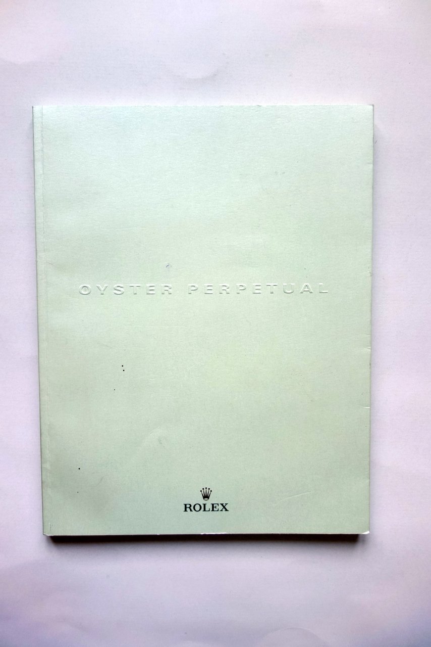 Catalogo Rolex Modello Oyster Perpetual 2010-2011 Illustrato Ed. Italiana