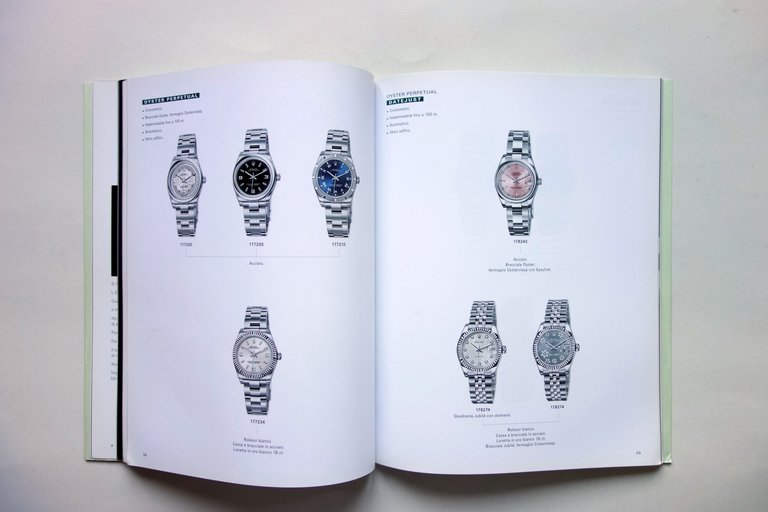 Catalogo Rolex Modello Oyster Perpetual 2010-2011 Illustrato Ed. Italiana