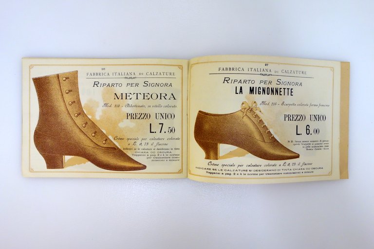 Catalogo Rovatti Milano Fabbrica di Calzature 1898 Illustrato Grafica | Immagine Gallery 4