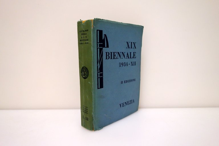 Catalogo XIX Biennale d'Arte Venezia 1934 Seconda Edizione Ed. Ferrari …